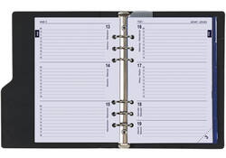 Organizer Kalpa Clipbook A5 inclusief agenda 2025-2026 7dagen/2pagina's nerf zwart