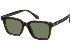 Zonnebril Montana met smoke gepolariseerd glas mat turtle
