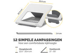 Laptopstandaard Fellowes Breyta wit