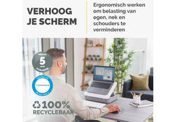 Laptopstandaard Draagtas Fellowes Breyta wit