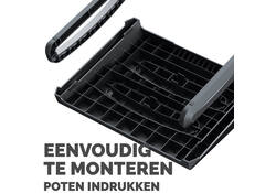 Voetensteun Fellowes Breyta zwart