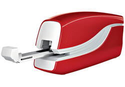 Nietmachine Leitz NeXXt WOW contactloos elektrisch 10 vel rood