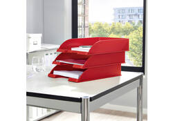 Brievenbak Leitz Wow A4 rood