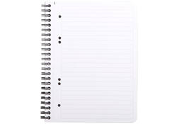 Notitieboek Rhodia Greenbook A5 lijn 6-gaats 180 pagina's 90gr zwart