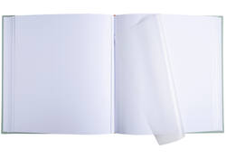 Fotoalbum Exacompta 29x32cm 60 witte pagina's Ellipse groen