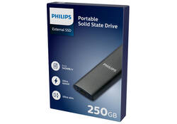 SSD Philips externe 250GB USB-C Grijs
