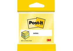 Memoblok 3M Post-it 2012L 51x51mm kubus ass kleur