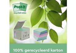 Memoblok 3M Post-it 622 RSS3COL 47.6x47.6mm assorti kleur