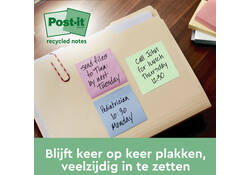 Memoblok 3M Post-it 622 RSS3COL 47.6x47.6mm assorti kleur