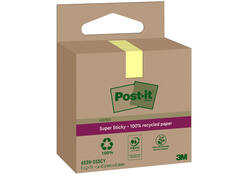Memoblok 3M Post-it 622 RSS3CY 47,6x47,6mm geel