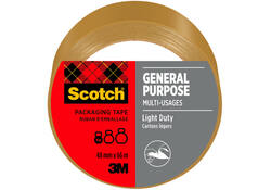 Verpakkingstape Scotch 4501B66 48mmx66m bruin