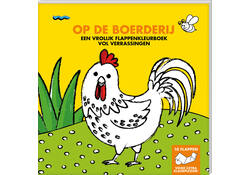 Kleurboek met flappen Interstat Op de boerderij