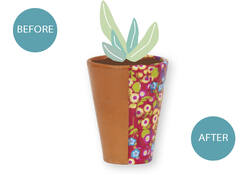 Hobbypapier Décopatch 30x40cm set à 4 vel thema Terracotta
