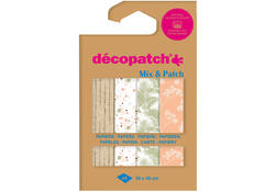 Hobbypapier Décopatch 30x40cm set à 4 vel thema Terracotta