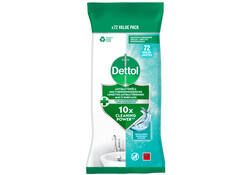Reinigingsdoekjes Dettol antibacterieël Ocean 72st
