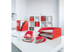 Ringband Leitz WOW A4 maxi 2-rings D-mechaniek 40mm rood