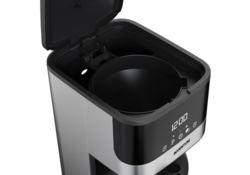 Koffiezetapparaat Inventum 1.2 liter zwart met rvs