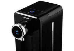 Heetwaterdispenser Tomado 2.5 liter zwart