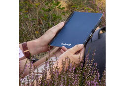 Notitieboek Bambook Original Navy A5 lijn 40 pagina's uitwisbaar