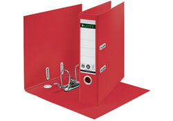 Ordner Leitz 180° Recycle 80 mm karton A4 rood
