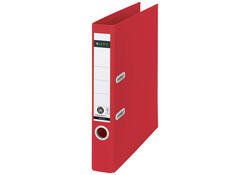 Ordner Leitz 180° Recycle 55 mm karton A4 rood
