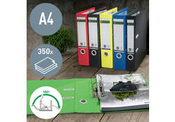 Ordner Leitz 180° Recycle 55 mm karton A4 groen