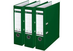 Ordner Leitz 180° 1010 A4 80 mm 3 stuks groen