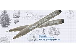 Fineliner Artline technisch brush zwart