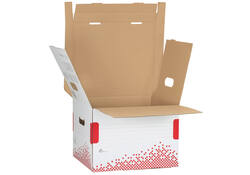 Opberg- en transportdoos Esselte Speedbox 367x263x325mm wit