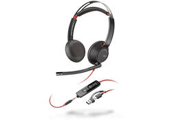 Headset HP POLY Blackwire 5220 Stereo USB-C met 3.5 mm plug
