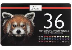 Kleurpotloden Nassau fine art assorti blik à 36 stuks