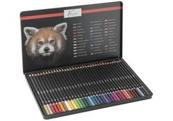 Kleurpotloden Nassau fine art assorti blik à 36 stuks