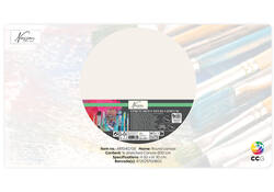 Canvas Nassau fine art rond 30cm 100% katoen