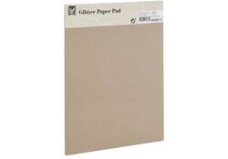 Hobbykarton CarftID glitter 24x34cm 180gr 10 vel 10 kleuren