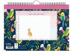 Familiekalender 2025 Lannoo 310x220 Paper Salad 7dagen/1pagina