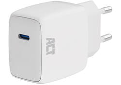 Oplader act 35w 1-poort usb c wit
