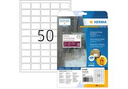 Etiket HERMA 8338 37x25mm weerbestendig wit 1250 etiketten