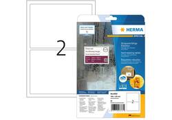 Etiket HERMA 8333 190x135mm weerbestendig wit 50 etiketten