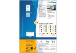Etiket HERMA 4408 70x37mm blauw 2400 etiketten