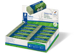 Gum Staedtler Eco 52680 65x23x10mm olijfgroen