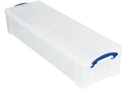 Opbergbox Really Useful 22 liter 800x255x155mm transparant wit