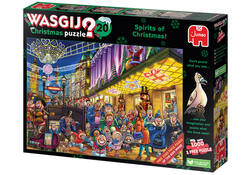 Puzzel Wasgij Christmas 20 - De Geesten van de Kermis! 2x1000st (1 puzzle for free)