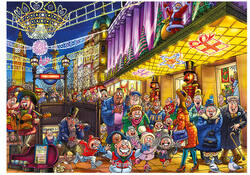 Puzzel Wasgij Christmas 20 - De Geesten van de Kermis! 2x1000st (1 puzzle for free)