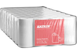 Keukenrol Katrin 2-laags wit 4 rollen 87075