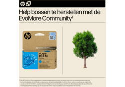 Inktcartridge HP 4S6W6NE 937E Evomore blauw