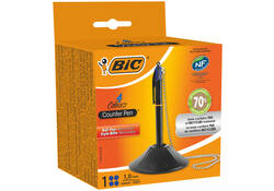 Baliebalpen Bic met ketting medium zwart