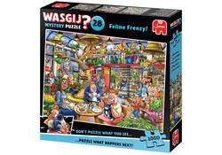 Wasgij Mystery 28 - Feline Frenzy! 1000 st