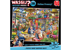 Wasgij Mystery 28 - Feline Frenzy! 1000 st