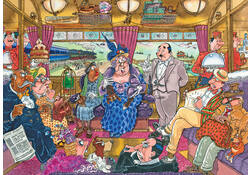 Wasgij Mystery 9 - The Great Train Robbery 1000 st