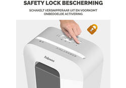 Papiervernietiger Fellowes Powershred LX50 snippers 4x37mm wit